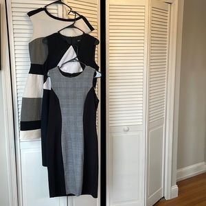 Black & White Dresses- All Size 10!